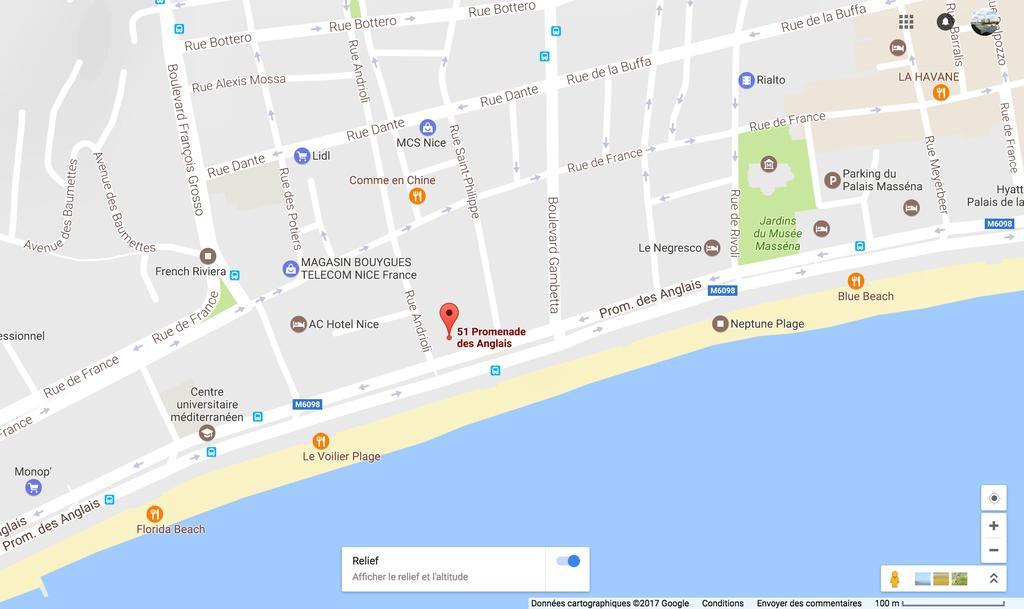 Nice Beach - Promenade Des Anglais Extérieur photo